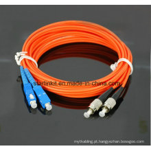 Sc para FC Modo Multimodo Fibra Óptica Patch Cord 3m